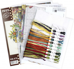 Набор для вышивания «Алые гроздья рябины» - Фото 6