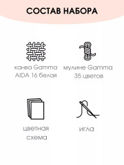 Набор для вышивания «Садовые сливы» - Фото 1