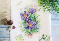 Набор для вышивания «Яркие крокусы» - Фото 3