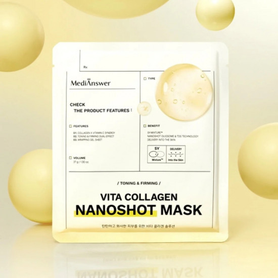 Маска для лица «Vita Collagen Nanoshot Mask»