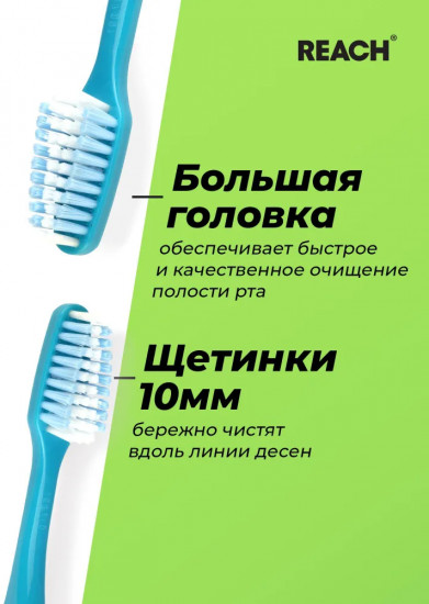 Зубная щётка Control «Бережная чистка», средней жесткости