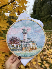 Набор для вышивания «На краю моря» - Фото 15