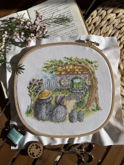 Набор для вышивания «Новоселье. Ежи» - Фото 1