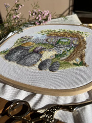 Набор для вышивания «Новоселье. Ежи» - Фото 6