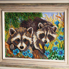 Набор для вышивания бисером «Лесные разбойники» - Фото 1