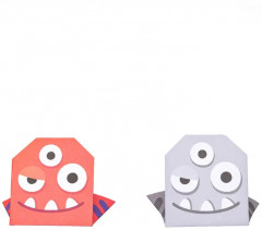 Оригами для детей «Монстрики» - Фото 13