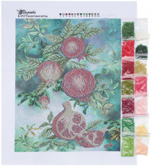 Набор для вышивания бисером «Гранатовая ветвь» - Фото 3