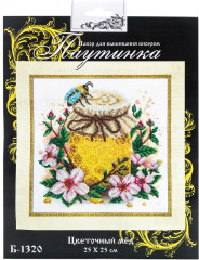 Набор для вышивания бисером «Цветочный мёд» - Фото 3