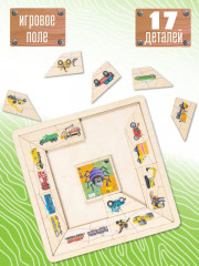 Пазлы деревянные «Паучок. Техника» - Фото 2