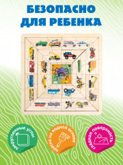 Пазлы деревянные «Паучок. Техника» - Фото 6