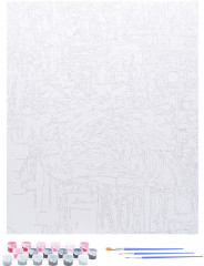 Картина по номерам «Фламинго» - Фото 4