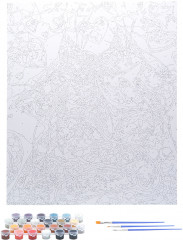 Картина по номерам «Кошачьи объятия» - Фото 4