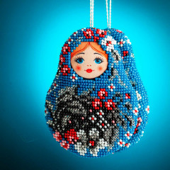 Набор для вышивания бисером «Матрешка Вологодская» - Фото 1