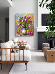 Картина по номерам «Букет тюльпанов» - Фото 2