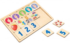 Пазл деревянный «Считаем до пяти» - Фото 11