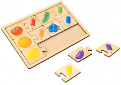 Пазл деревянный «Цвета» - Фото 1