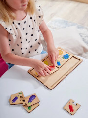 Пазл деревянный «Цвета» - Фото 4