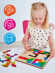 Пазл деревянный «Tetriswood» - Фото 6