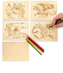 Набор для выжигания «Драконы» - Фото 14