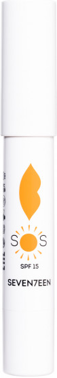 Восстанавливающий увлажняющий бальзам для губ «Sоs Lip Repair SPF 15+», тон 07 Нежный ирис
