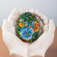 Набор для вышивания бисером «Трио весеннее» - Фото 2