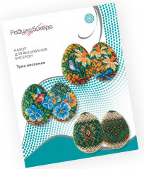 Набор для вышивания бисером «Трио весеннее» - Фото 6
