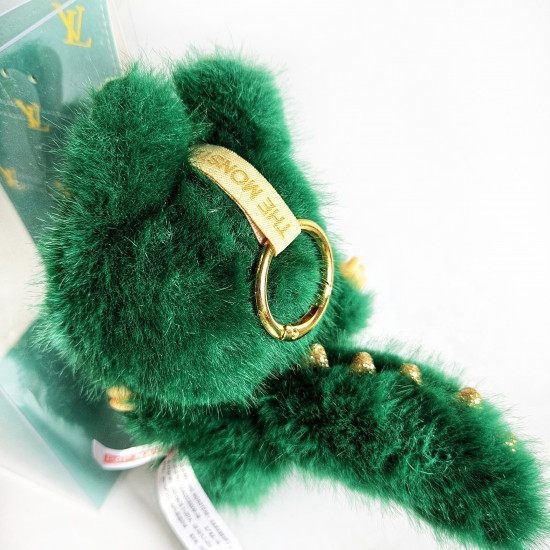 Коллекционная кукла «Labubu Monster Green Little Leader luxe»