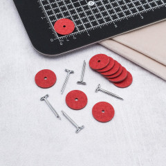 Набор креплений для игрушек «Шплинты и фибровые диски №18» - Фото 2