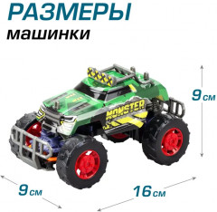 Машинка-конструктор на радиоуправлении «Мощный трак» - Фото 11