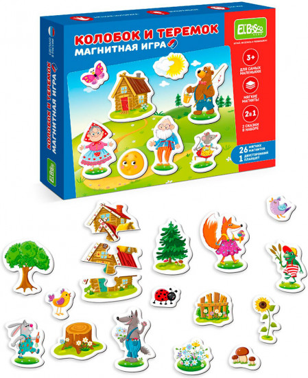 Игра магнитная «Теремок и Колобок»
