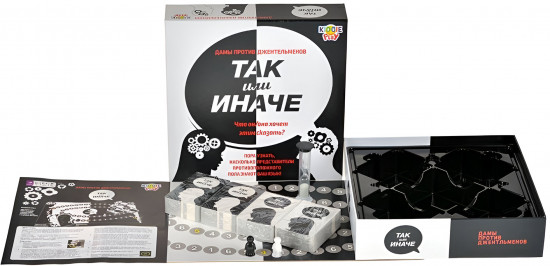 Игра настольная «Так или иначе. Дамы против джентльменов»
