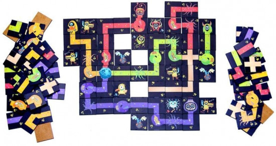 Игра настольная «Космические червячки»