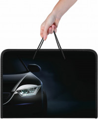 Папка для труда на молнии с ручками и органайзером для мальчиков «Car flash» - Фото 10