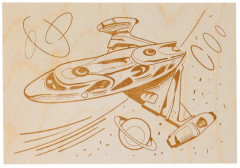 Доски для выжигания «Трансформер и космический корабль» - Фото 12