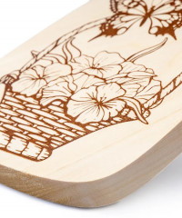 Доска для выжигания «Корзина цветов» - Фото 12