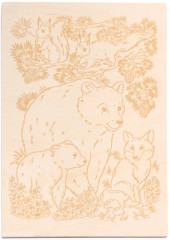 Доска для выжигания и росписи «В лесу» - Фото 18