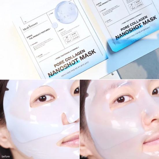 Маска для лица «Pore Collagen Nanoshot Mask»