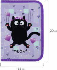 Пенал школьный «Falling cat» - Фото 11