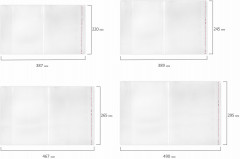 Набор обложек для тетрадей и учебников плотных универсальных - Фото 5