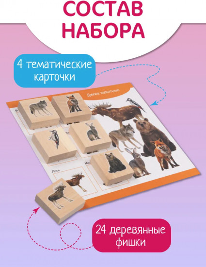 Лото «Домашние и дикие животные»