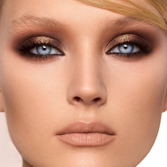 Набор для макияжа глаз «Mini Nude Eyeshadow Palette & Brush Kit»