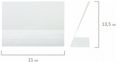 Подставка настольная для рекламных материалов односторонняя - Фото 4