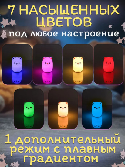 Светильник декоративный «Аниме котик»