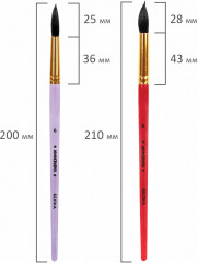 Набор кистей для рисования - Фото 4