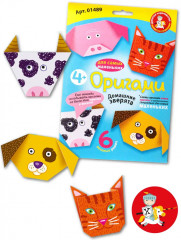 Оригами для детей «Домашние зверята» - Фото 2