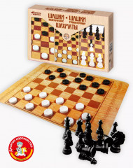 Набор настольных игр «Шашки, шахматы» - Фото 7