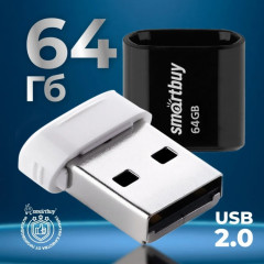 Флеш-накопитель USB SB64GBLARA-K - Фото 1