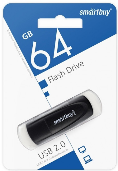 Флеш-накопитель USB Smartbuy SB064GB2SCK
