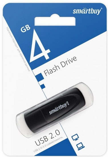 Флеш-накопитель USB Smartbuy SB004GB2SCK