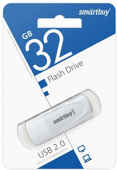 Флеш-накопитель USB Smartbuy SB032GB2SCW